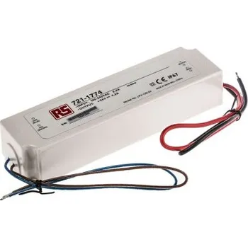 Napájecí zdroj pro osvětlení Budič LED LPV-100-24 24V 4.2A 100.8W IP67 konstantní napětí MEAN WELL