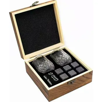 Dárková sada na Whiskey sklenice, chladící kostky