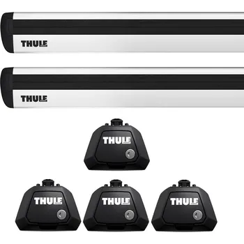 Příčník na automobil Thule Střešní nosiče Volkswagen Amarok II (od roku 2022>) - WingBar EVO Stříbrné tyče