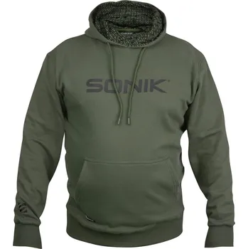 Rybářské oblečení Sonik Mikina Hoody Green L