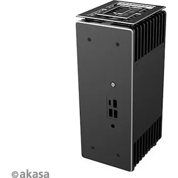 PC skříň AKASA Turing ABX/SFF & Desktop/Černá A-NUC76-M1B