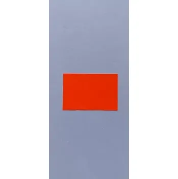 Samolepící etiketa Cenová etiketa 25x16R CONTACT červená signální