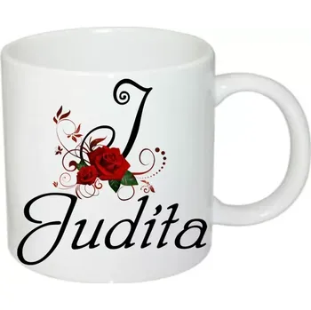 Judita hrnek se jménem (hrneček s dámským jménem )