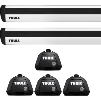 Příčník na automobil Thule Střešní nosiče Dacia Duster III (od roku 2024>) - WingBar EVO Stříbrné tyče