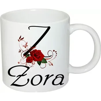 Zora hrnek se jménem (hrneček s dámským jménem )