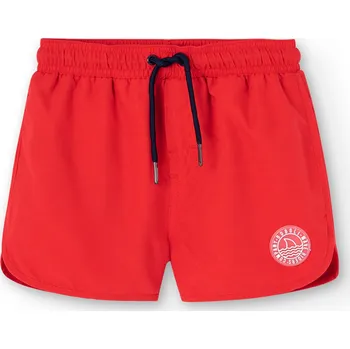 Chlapecké plavky Plavkové kraťasy, červené, měnící obrázek, kluk, Boboli Velikosti: 104