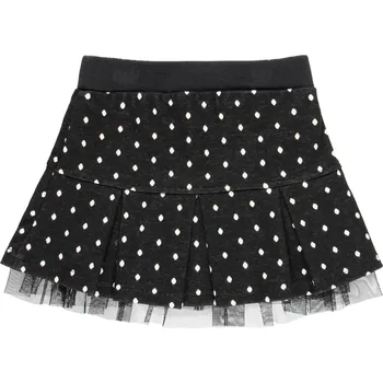 Dívčí sukně Sukně žakárová černá s puntíky, Boboli Velikosti: 128