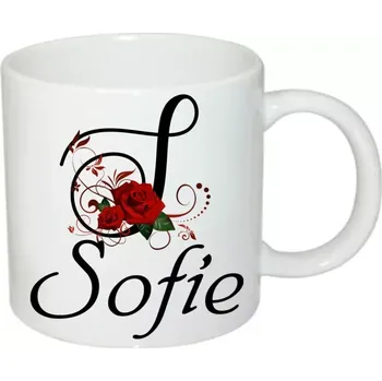 Sofie hrnek se jménem (hrneček s dámským jménem )