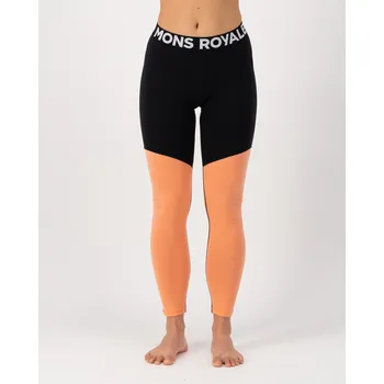 Pánské legíny merino legíny MONS ROYALE CASCADE MERINO FLEX 200 LEGGING WMNS punch Velikost: M