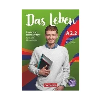 Cizí jazyk Das Leben A2: Teilband 2 - Kurs- und Übungsbuch - Hermann Funk Penguin Books
