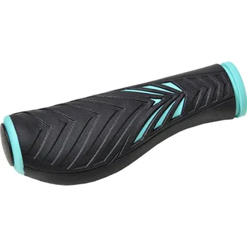 grip Gripy ergonomické, černo-tyrkysové, dvouvrstvé