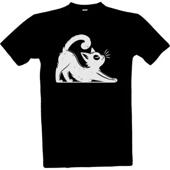 Pánské oblečení Tričko s potiskem protažení bílá pánské