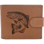 MERCUCIO Peněženka světlá kůže Pstruh