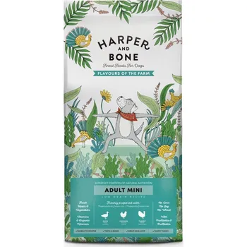 Krmivo pro psa Vzorek Harper and Bone Dog Adult Mini příchutě farmy 100 g