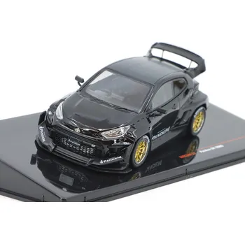 autíčko Toyota Pandem GR Yaris černá 1:43 Toyota Yaris Pandem Black - kovový model auta 1/43