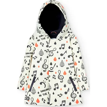 Dívčí kabát Kabát do deště, noty, vyteplený, Boboli Velikosti: 116