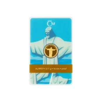 2024 - Zlatá mince 5 NZD Socha Krista Spasitele - Sedm nových divů světa - orientační cena