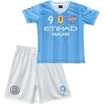 Numberoplus Dětský fotbalový dres Komplet - Manchester City Haaland Velikost: 14 let ( vel.158)