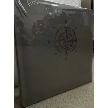 Fotoalbum Gedeon Fotoalbum 10x15/200foto KD-46200 Rope šedé kompas - 2 POSLEDNÍ KUSY -