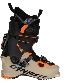 Sjezdové boty Dynafit Radical Pro pánské lyžařské boty Rock Khaki/Fluo Orange 29 cm / 44,5 EU