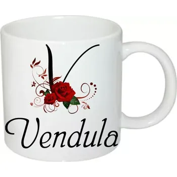 Vendula hrnek se jménem (hrneček s dámským jménem )