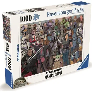 Puzzle Puzzle Challenge: Star Wars Baby Yoda 1000 dílků