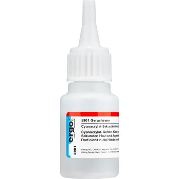 Průmyslové lepidlo Ergo 5901 - 20 g vteřinové lepidlo s nízkým zápachem