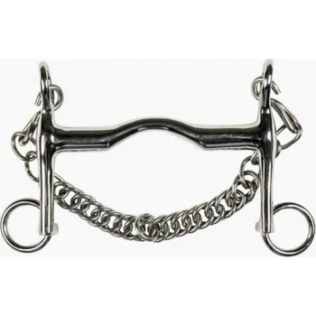 Jezdectví HKM Udidlo pákové nelomené HKM, 16 mm 14,5 cm