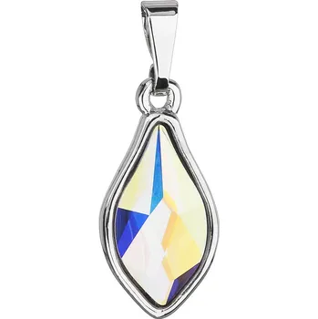 Přívěsek Přívěsek bižuterie se Swarovski krystaly AB efekt kapka 54035.2