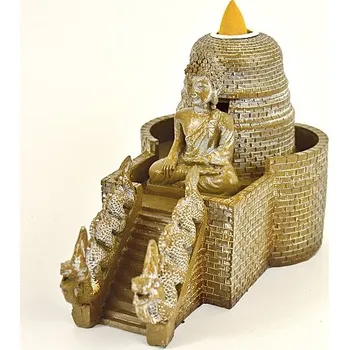 Vonná tyčinka Stojánek na vonné kužely backflow - Buddha temple