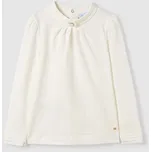 Luxusní halenka - bílá - slonová kost, dlouhý rukáv, Abel&Lula Velikosti: 140