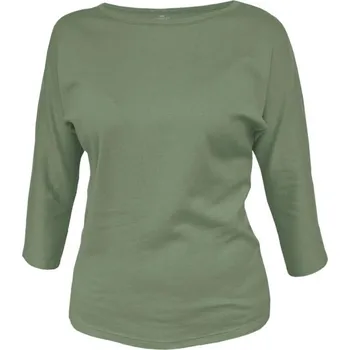 Dámské tričko, 3/4 rukáv KUROMA 801 olivová XXL