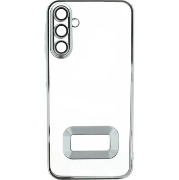 Pouzdro na mobilní telefon Kryt Samsung A15 stříbrný (obal neboli pouzdro na Samsung A15)