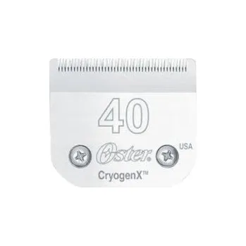 strojek na stříhání srsti Výměnná hlava Oster Cryogen-X č.40, 0,25 mm