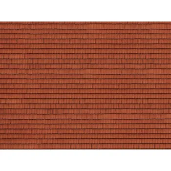 Modelová železnice NOCH 3D kartonová deska „Střešní krytina“