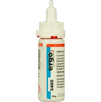 Průmyslové lepidlo Ergo 5400 - 50 g vteřinové lepidlo na plasty