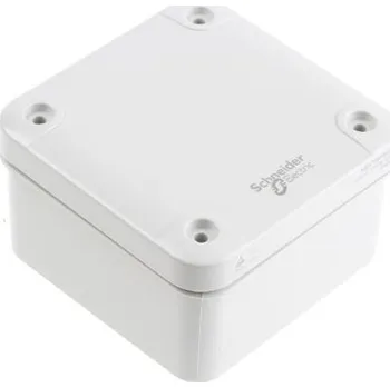 Rozvaděč Nástěnná krabice, řada: PanelSeT IP66 s prostými dvířky Polykarbonát Šedá 89 x 89 x 54mm RAL 7035