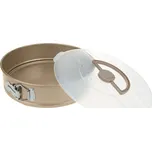 Berlingerhaus Forma na dort s přenosným krytem 26x7cm zlatá BH-1431