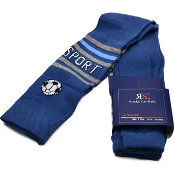 Olet Dětské bavlněné legíny RS Barva: Modrá, Velikost: 98-104