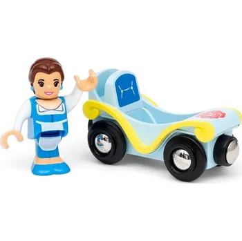 Vláček a vláčkodráha Disney Princess Kráska a vagónek