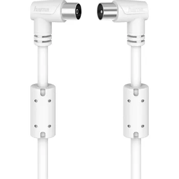 Hama anténní kabel 90 dB 5 m, kolmé konektory