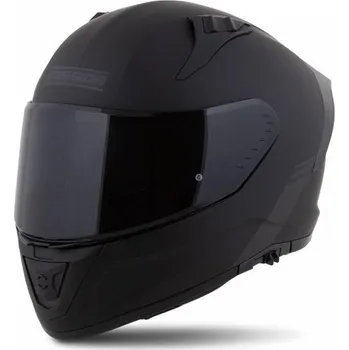 Helma na motorku Přilba Aero Solid, CASSIDA (černá matná/šedá) 2026 2XL (63 až 64 cm)