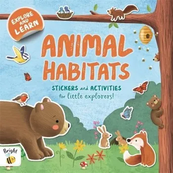 Cizojazyčná kniha Animal Habitats - Autumn Publishing