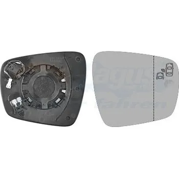 Autosklo Sklo do zrcátka, vnější zrcátko VAN WEZEL 4424836