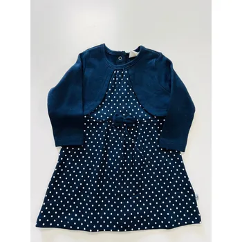Dámské šaty Jacky Šaty tmavě modré barvy s puntíky Velikosti: 80