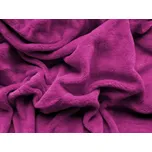 Prostěradlo mikroplyš 90x200 cm purpurové