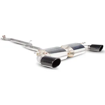 Non-resonated cat-back výfuk Scorpion pro Mercedes-Benz A-Class A180/A200 Sport & A250 AMG (pohon jedné nápravy) EVO černá