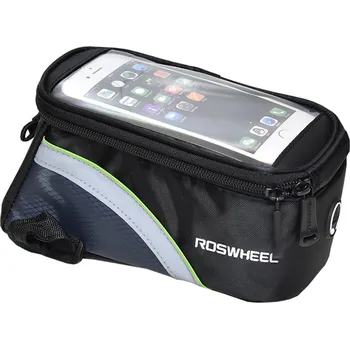 brašna na kolo ROSWHEEL smartphone brašna na rám přední L zelená