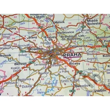 Česká republika 1:400 000 lišty laminovaná - freytag&berndt freytag&berndt