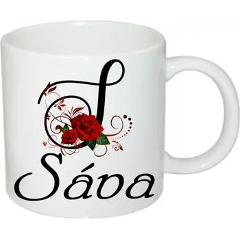 Sáva hrnek se jménem (hrneček s dámským jménem )
